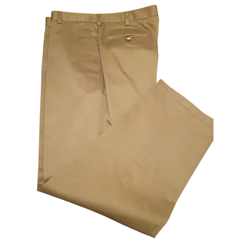 Jos. A. Bank Traveler's Collection Khaki Chinos Mens 36x30 Tailored Fit Cotton